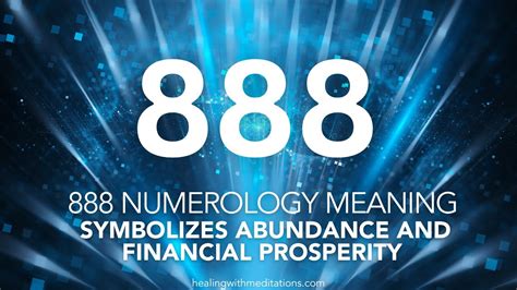 The Power of 888: A Journey of Abundance, Prosperity, and Fulfillment