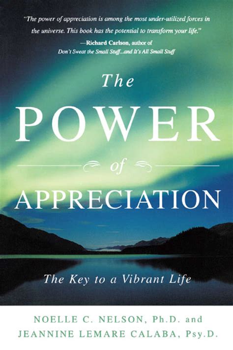 The Power of Appreciation