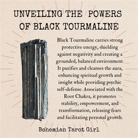 The Power of Black Tourmaline