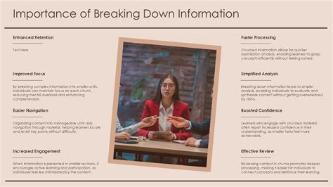 The Power of Breaking Down Information