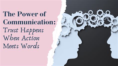 The Power of Communication