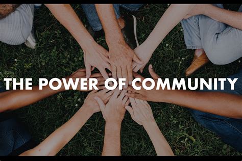 The Power of Community Support