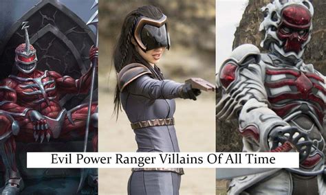 The Power of Evil: The Notorious Villains of the Power Rangers