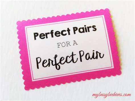 The Power of Perfect Pairs