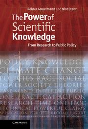 The Power of Scientific Knowledge From Research to Public Policy Doc