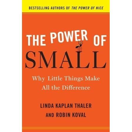 The Power of Small Why Little Things Make all the Difference Kindle Editon