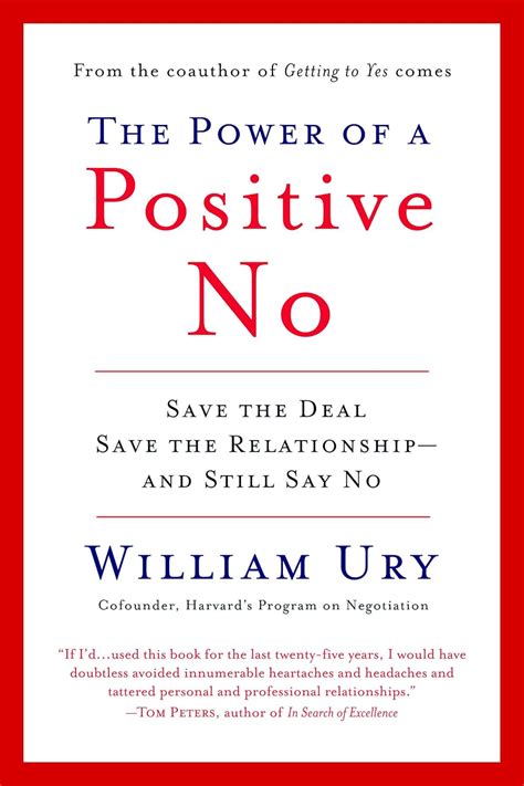 The Power of a Positive No: Save The Deal Save The Relationship and Still Say No Epub