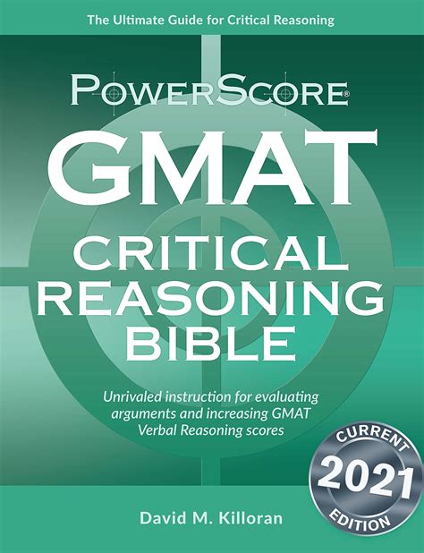 The PowerScore GMAT Critical Reasoning Bible PDF