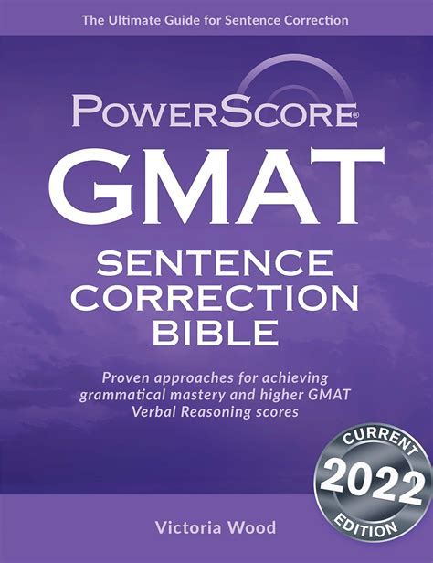 The PowerScore GMAT Sentence Correction Bible PDF