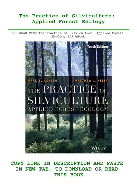 The Practice of Silviculture Ebook PDF