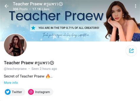 The Praew OnlyFans Leak: What You Need to Know