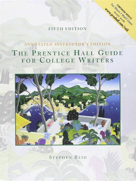 The Prentice Hall Guide for College Writers PDF