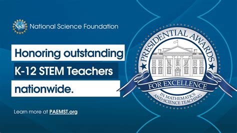 The Presidential Awards for Teachers: Recognizing Excellence in Education