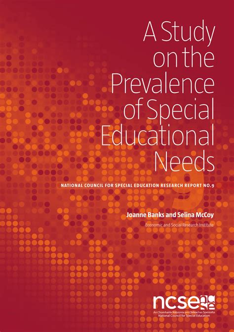 The Prevalence of Special Educational Needs