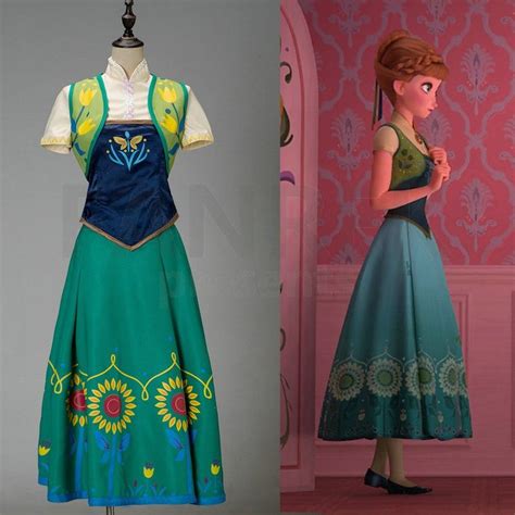 The Princess Anna Frozen Fever Dress: A Magical Garb for the Modern-Day Princess