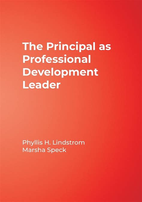 The Principal as Professional Development Leader PDF