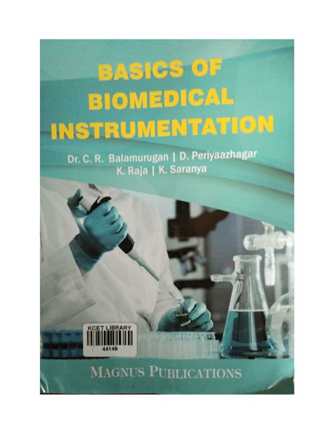 The Principles of Biomedical Instrumentation A Beginner& Kindle Editon