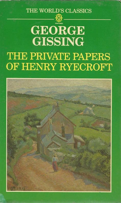 The Private Papers of Henry Ryecroft The World s Classics Doc