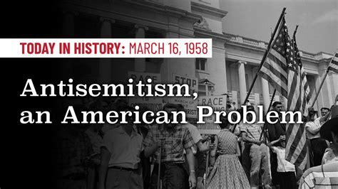 The Problem of Anti-Semitism