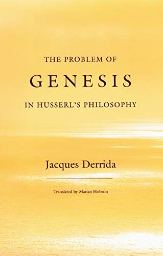 The Problem of Genesis in Husserl's Philosophy PDF