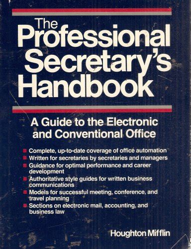 The Professional Secretary's Book o Epub