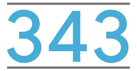 The Profound Meaning of 343