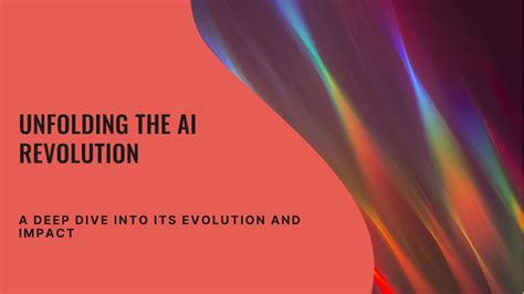 The Promise of AI: A Revolution Unfolding