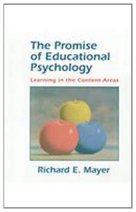 The Promise of Educational Psychology Learning in the Content Areas Epub