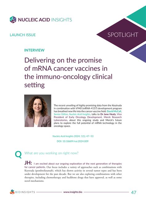 The Promise of Immuno-Oncology