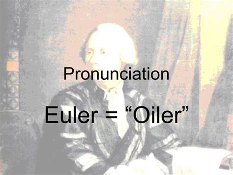 The Pronunciation of Euler