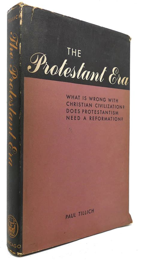 The Protestant Era Scholar s Choice Edition Kindle Editon