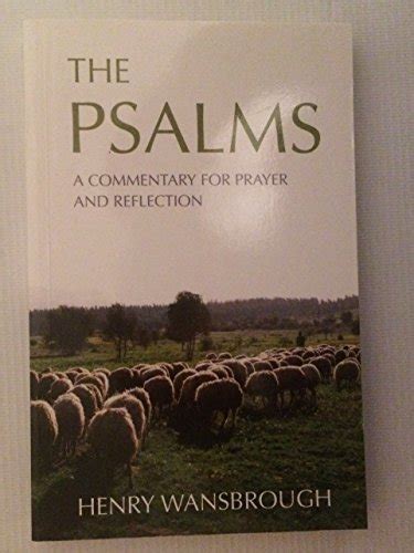 The Psalms A commentary for prayer and reflection PDF