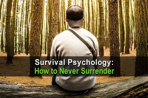 The Psychology of Never Surrendering