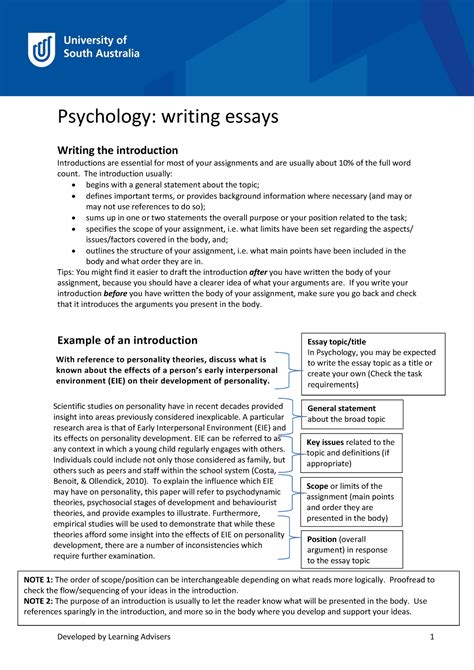 The Psychology of Writing Doc