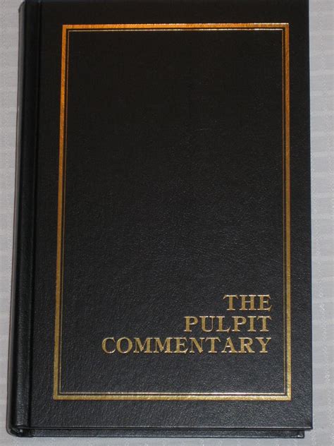 The Pulpit Commentary PDF