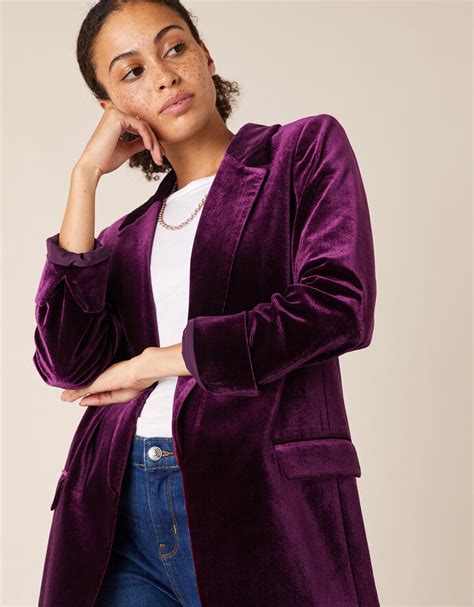 The Purple Velvet Jacket: