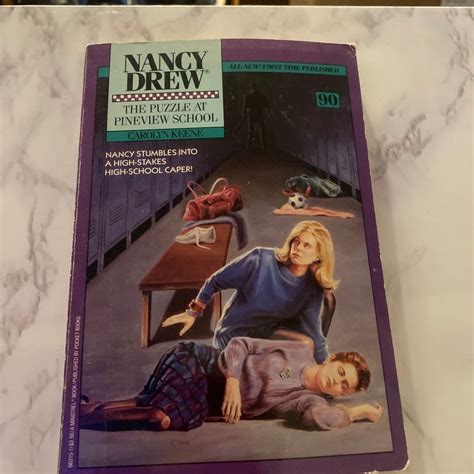 The Puzzle at Pineview School Nancy Drew Book 90