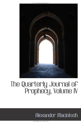 The Quarterly Journal of Prophecy Volume 9 Epub