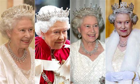 The Queen's Diamond Tiara Wig