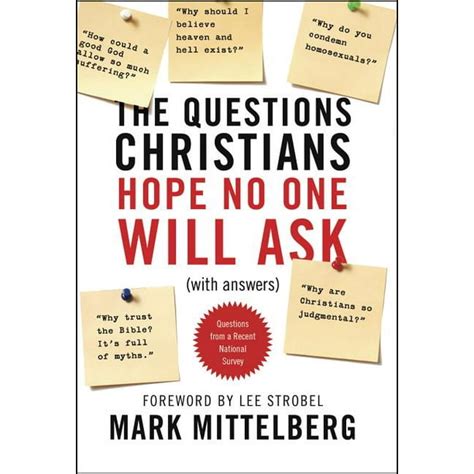 The Questions Christians Hope No One Will Ask With Answers Doc