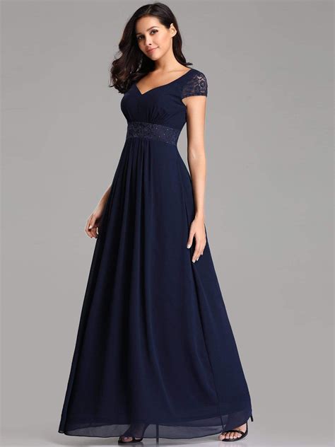 The Quintessential Guide to Navigating the Allure of Navy Blue Long Dresses: Transforming Your Special Occasions into Unforgettable Moments