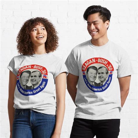 The Reagan and Bush Shirt: A Timeless Classic