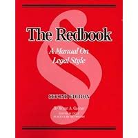 The Redbook A Manual on Legal Style 2d Ed PDF