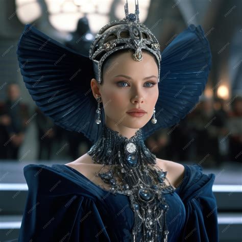 The Regal Elegance of Princess Amidala's Iconic Ears: A Symbol of Strength and Style Amidst the Stars