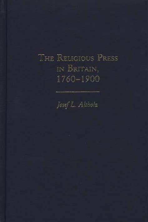The Religious Press in Britain Kindle Editon