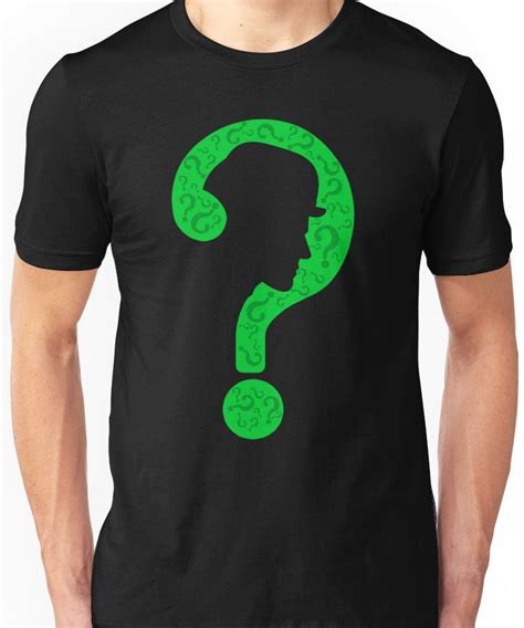 The Riddler's T-Shirt: A Subtle Tribute to the Master of Enigmas