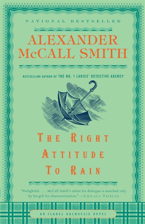 The Right Attitude to Rain (An Isabel Dalhousie Mystery) Epub