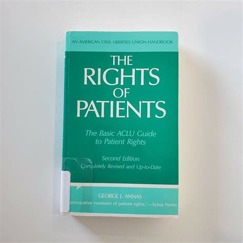 The Rights of Patients The Basic ACLU Guide to Patient Rights 2nd Edition Epub