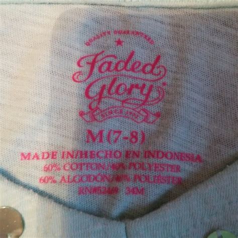 The Rise of Faded Glory Shirts