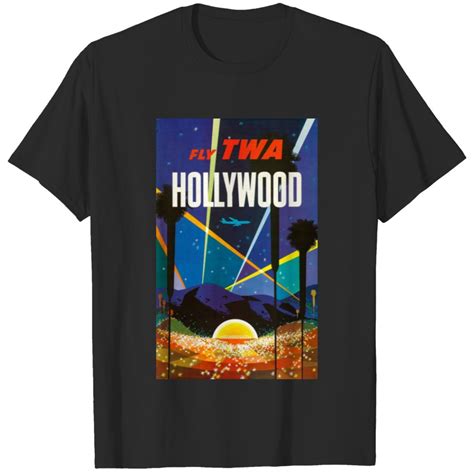 The Rise of Hollywood California T-Shirts